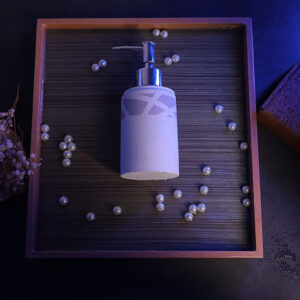 Round designer Soap Dispenser 2