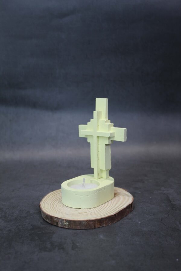 Crucifix Tealight Holder